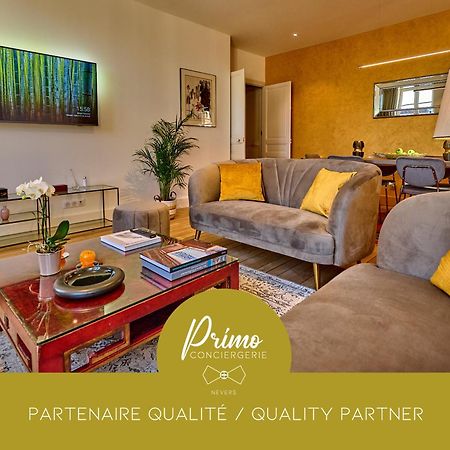 Appartement Montagnon - Les Suites Du Palais - Classe 4 Etoiles, Parking Prive, Vue Cathedrale, 3 Chambres, Primo C0Nciergerie Nevers Buitenkant foto